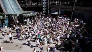 the real Flash Mob-Claire's Place Foundation Flash Mob