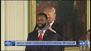 NCCU alum awarded Medal of Valor for actions during congressional baseball attack