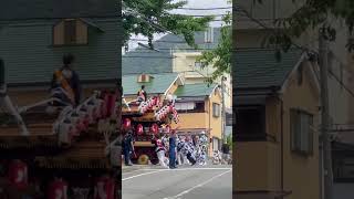 だんじりに遭遇した　神戸市灘区　2023/5/27