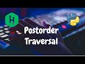 123 - Tree: Postorder Traversal | Trees | Hackerrank Solution | Python
