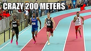 Something Crazy Just Happened In The Men's 200 Meters!