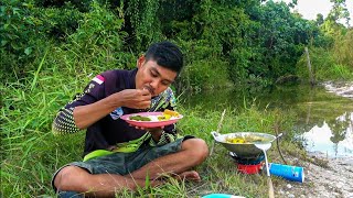 PERGI MEMANCING DAN MEMASAK DITEPI SUNGAI !!!