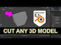 Blender Cross Section Cut Tutorial (Bisect Tool) – Cut ANY 3D Model Cleanly & Fill Geometry