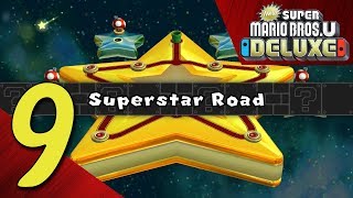 New Super Mario Bros. U Deluxe part 9 - Superstar Road