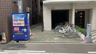 大阪市中央区島之内1丁目バイク駐車場