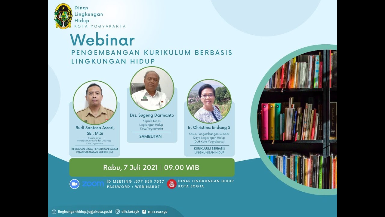 Webinar Pengembangan Kurikulum Berbasis Lingkungan Hidup - YouTube