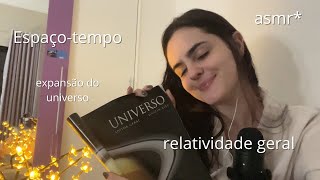 ASMR LENDO EM SUSSURRO| Um mergulho no cosmos