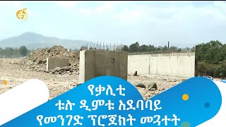 የቃሊቲ - ቱሉ ዲምቱ አደባባይ የመንገድ ፕሮጀክት መጓተት