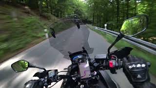 Winterberg Germany, Honda NC750X Quickshifter, RAW Onboard