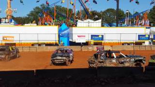 2016 NC State Fair Modified V8 Championship Demo Derby