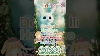 2023-Hər kəsə uğurlu olsun dovşan ilidə #shorts #keşfet #rabit #2023