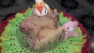 Moist Soft Juicy 🥥Coconut Cake 🍰Easy Recipe By Stitch\u0026Cook #subscribe #food #easyrecipe #food