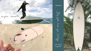 7'10ft Bigfish twinビッグフィッシュツイン スーパースムースなミッドレングスサーフィン。サーフボードレビュー