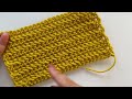 crochet elegant 2 row pattern