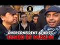 Cocky Atheist Runs From Muslim | Mansur | Speakers Corner