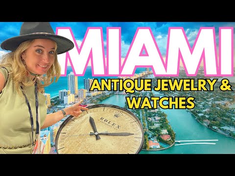 RARE & LUXURY Diamonds, Jewels, and Watches NEGOTIATIONS at the Miami Antique Show