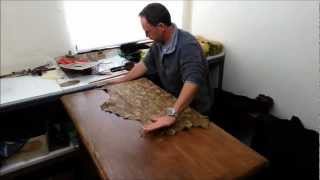 Southcombe Gloves - Table Cutting Demonstration