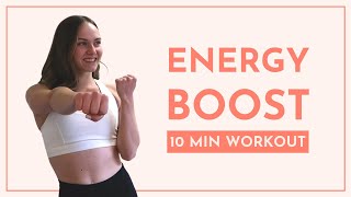 Daily ENERGY BOOSTING WORKOUT Routine | All STANDING 10 Min Total Body Workout