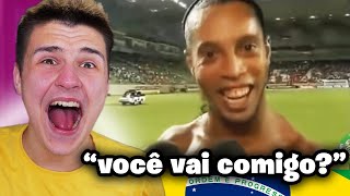 As Entrevistas MAIS ENGRAÇADAS do Futebol Brasileiro 😂! |🇬🇧 Gringo Britânico Reagindo