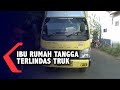 Jatuh dari Motor, Ibu Rumah Tangga Tewas Terlindas Truk, Bapak dan Anak Selamat