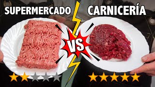 🔥La VERDAD detrás de la CARNE PICADA del SUPERMERCADO | Etxezarreta