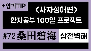 상전벽해/사자성어/한자강의/공무원한자/한자급수/한자공부100일프로젝트