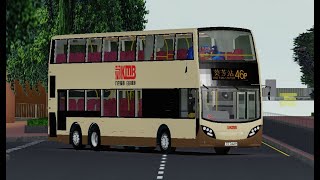 Roblox KMB 46P Mei Tin to Kwai Fong Station (Circular)