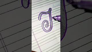 "K" in Calligraphy Style ✍️ #calligraphy #trending #viral #youtubeshorts #writing #shortvideo