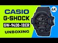 Casio G-Shock Rangeman GW-9400-1BER Unboxing 4K