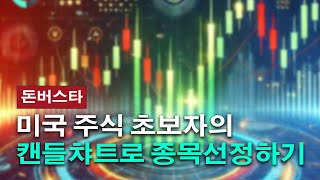 캔들챠트보고 미국 주식 선택하기