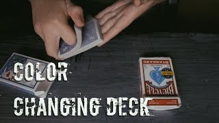 Color Changing Deck Trick - Tutorial - Serious Magic - Serious Magic