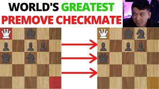 WORLD'S GREATEST PREMOVE CHECKMATE By Aman Hambleton