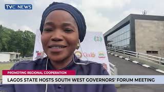 TVC's Adedoja Salam-Adeniyi Gives Updates As S/West Governors Meet In Lagos