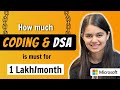 How much Coding to learn for Placements? Data Structure & Algorithms