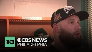 Lane Johnson says he's \