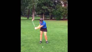 Samantha Copeland -  Golf Swing Video