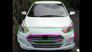 Como instalar Halógenas LED DRL Hyundai Accent