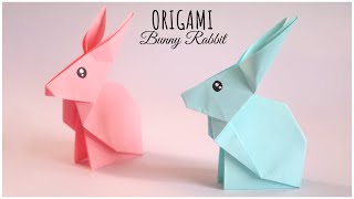 Origami Bunny Rabbit Tutorial Step by Step