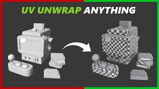 Ultimate UV UNWRAPPING Guide & 6 Tips to fix Stretchings - Zero To Hero part 05 -