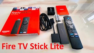 Amazon Fire TV Stick Lite - Unboxing and First Time Setup