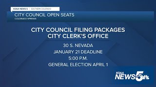 Last day to file to run for City Council