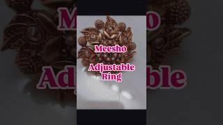 Meesho Adjustable Ring #meesho #meeshofinds #meeshohaul #jewelleryhaul #ringcollection #shopaholic