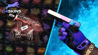 I PULLED CRAZY BUTTERFLY KNIFE G4SKINS!? - G4skins Promo Code