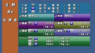 #前田義和　#城戸崎隆史　#石丸寛之  【玉野競輪場】2020・08.02  第8R・A級決勝