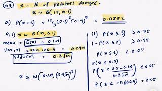 Cambridge Statistics-Binomial distribution