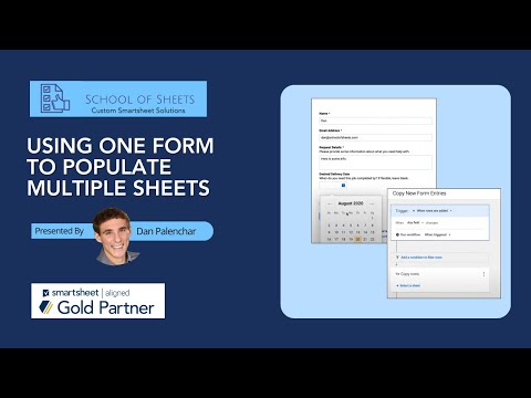 Smartsheet Forms Tutorial - Use One Form To Populate Multiple Sheets ...