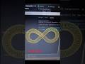 infinity symbol in python turtle graphic python #viral #coder #coding #python