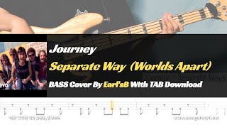 Journey - Separate Ways(Worlds Apart)_Bass Cover Solution No.118 with TAB (베이스 커버 타브악보 포함)