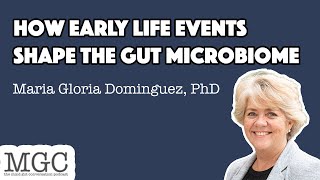 How Early Life Events Shape The Gut Microbiome with Gloria Maria Dominguez, PhD | MGC Ep. 57