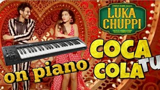 Coca cola song on piano || by technical Harshal ||